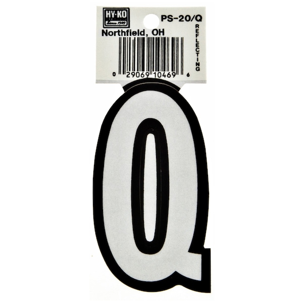 Hy-Ko 3.25In Boat Letter Q, 10PK A10469 - main